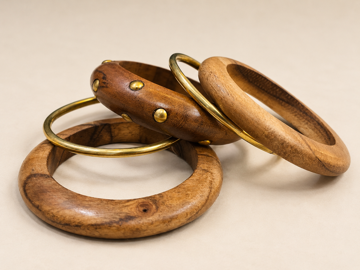 Classic Wooden Bangles
