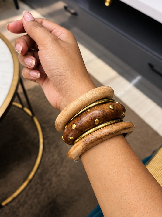 Classic Wooden Bangles