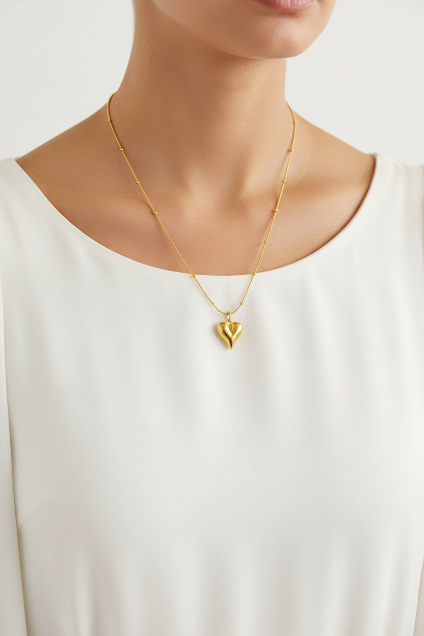 Heart Glow Pendant with Dress - True Design