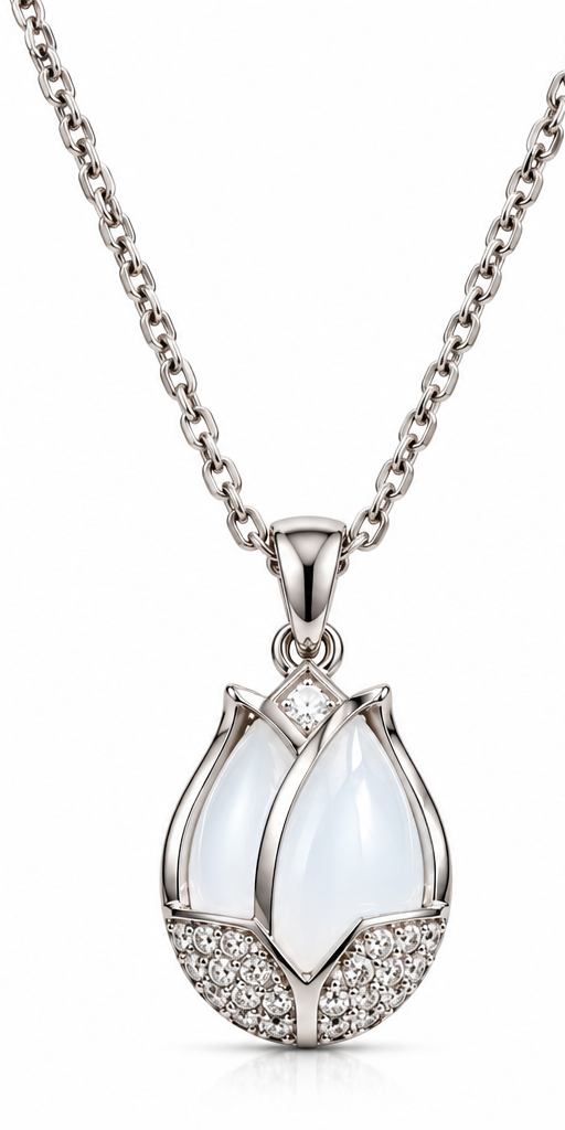 Floral Drop Pendant
