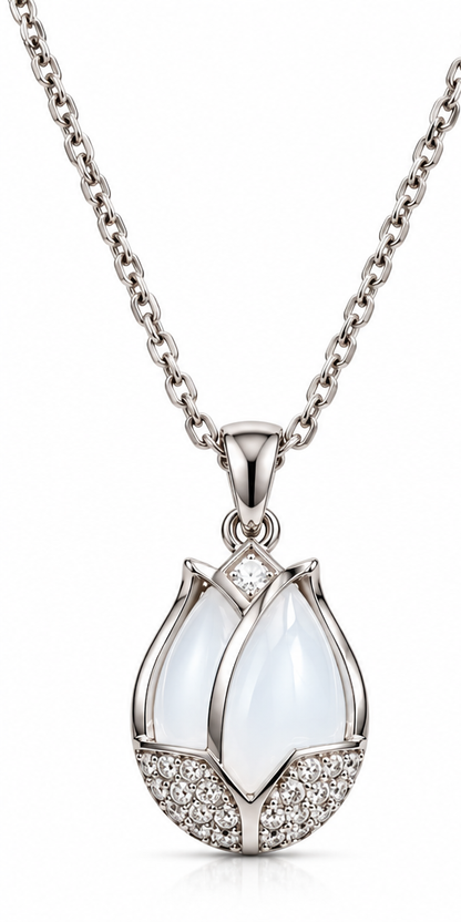 Floral Drop Pendant