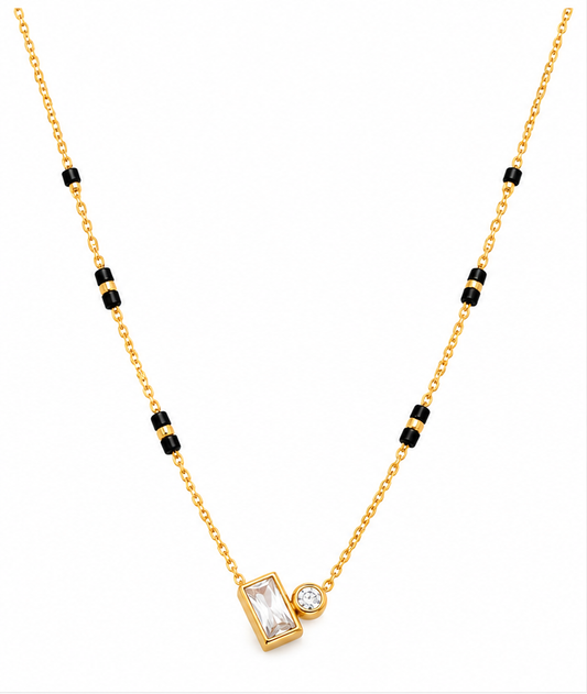 Geometric Crystal Mangalsutra