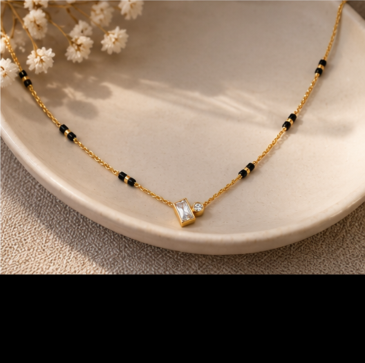 Geometric Crystal Mangalsutra