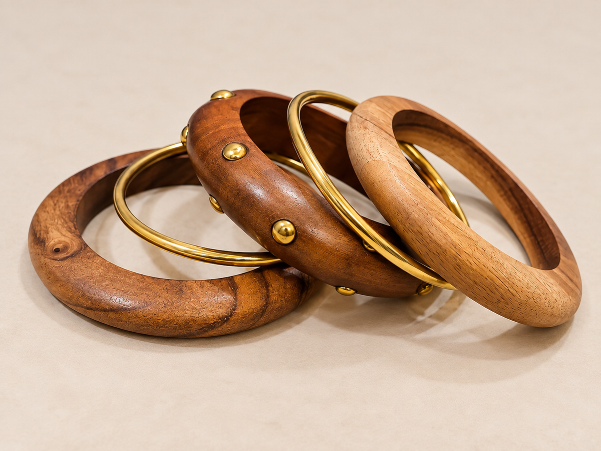 Classic Wooden Bangles