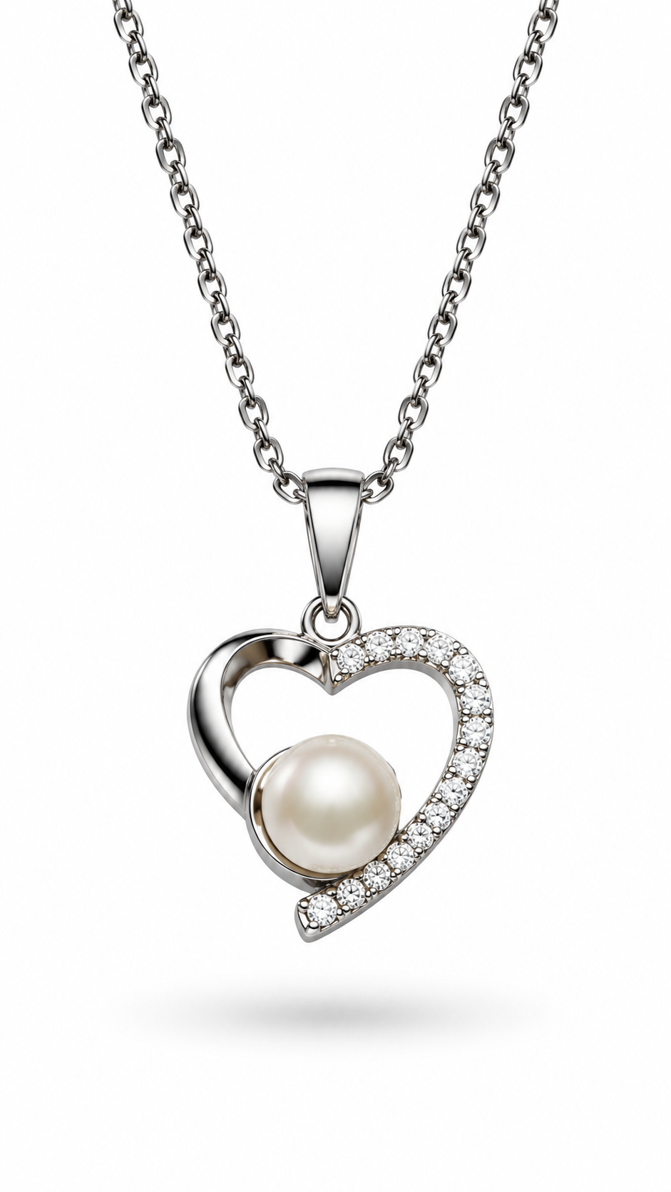 Heart Pearl Pendant
