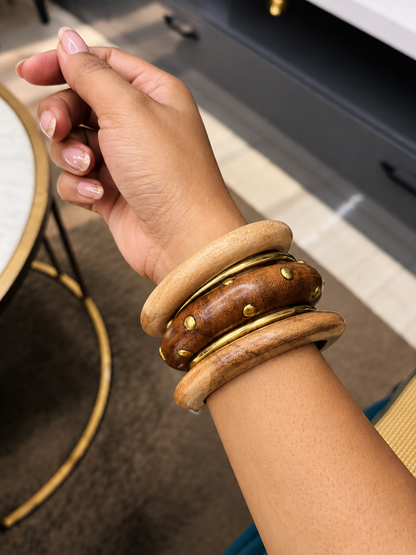 Classic Wooden Bangles