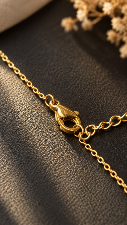 Geometric Duo Crystal Mangalsutra