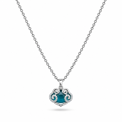 Blue Swirl Pendant