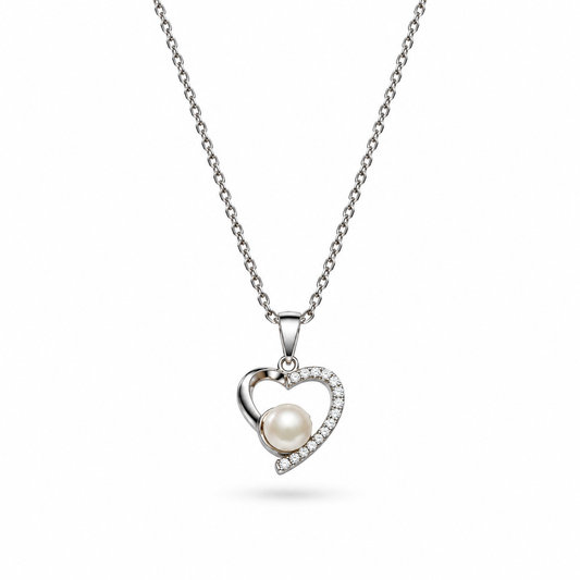 Heart Pearl Pendant