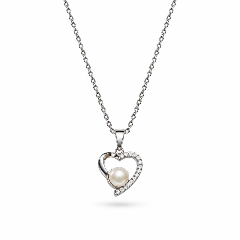 Heart Pearl Pendant