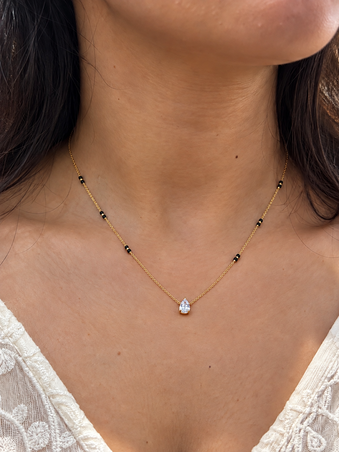 Teardrop Mangalsutra