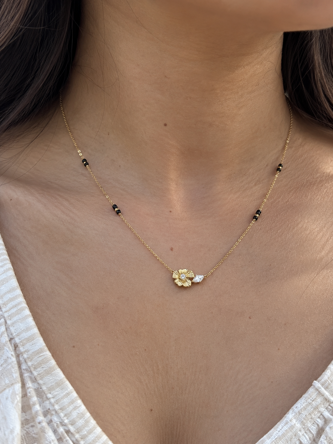 Dainty Blossom Mangalsutra