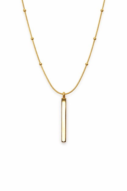 Sleek Bar Mother-of-Pearl Pendant
