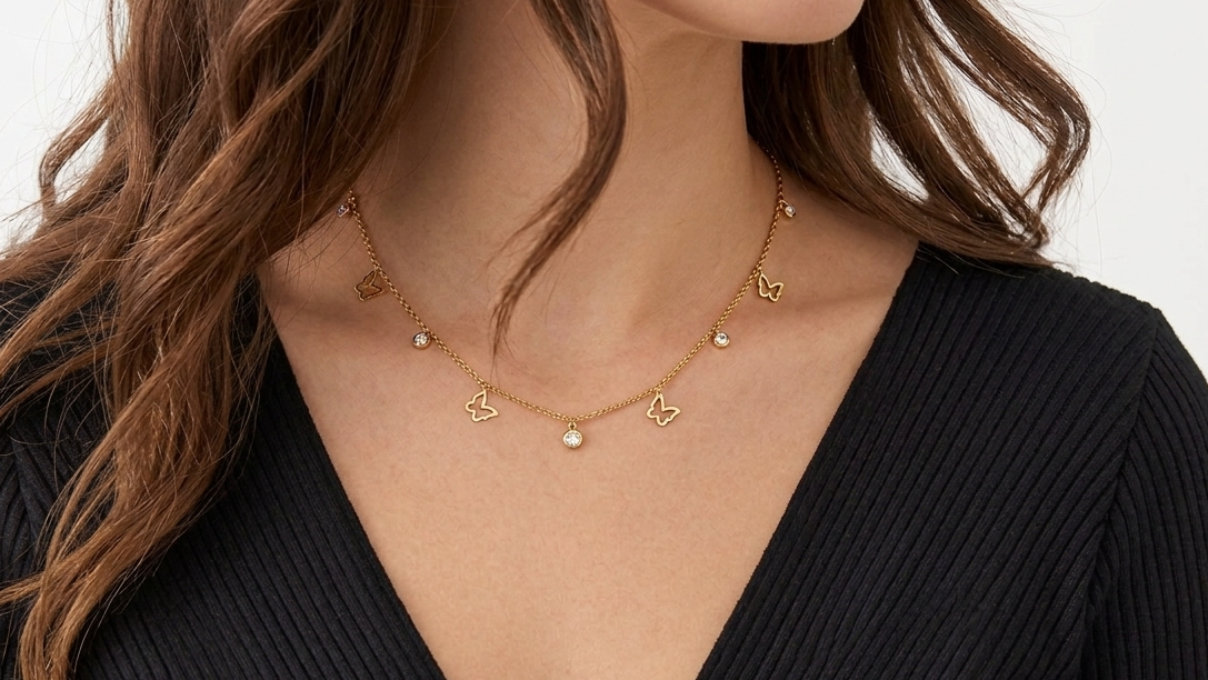 Butterfly Whisper Necklace