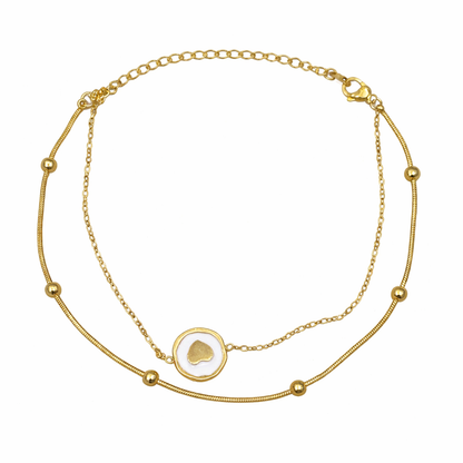 Whisper Heart Anklet