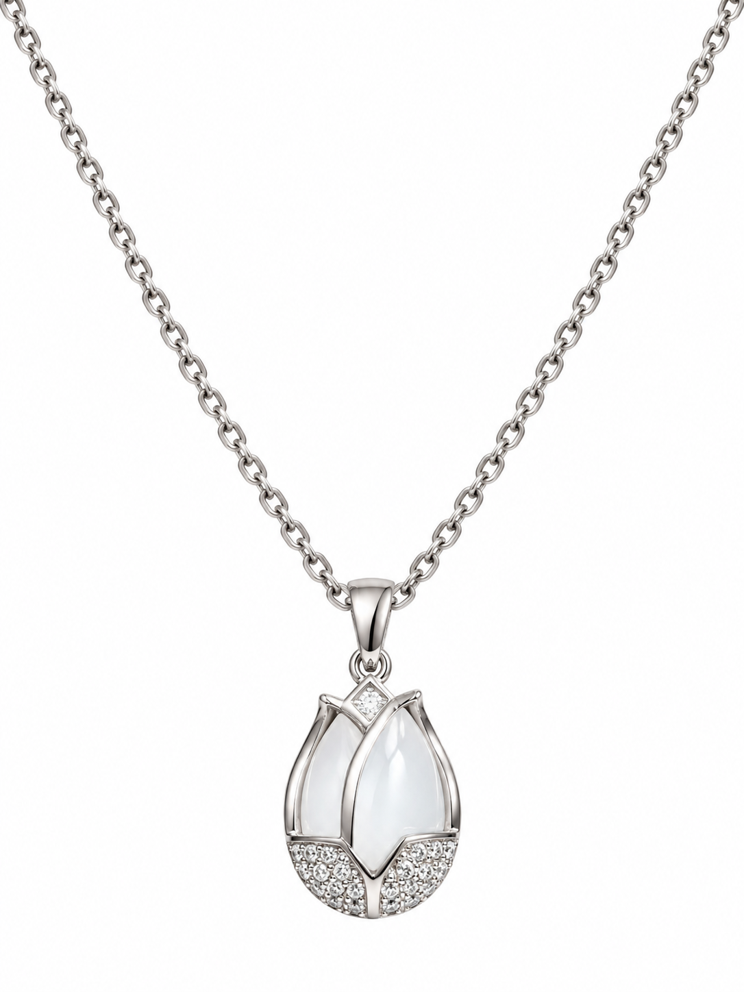 Floral Drop Pendant