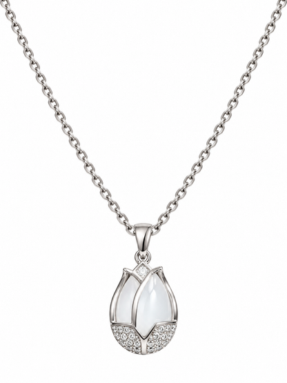Floral Drop Pendant