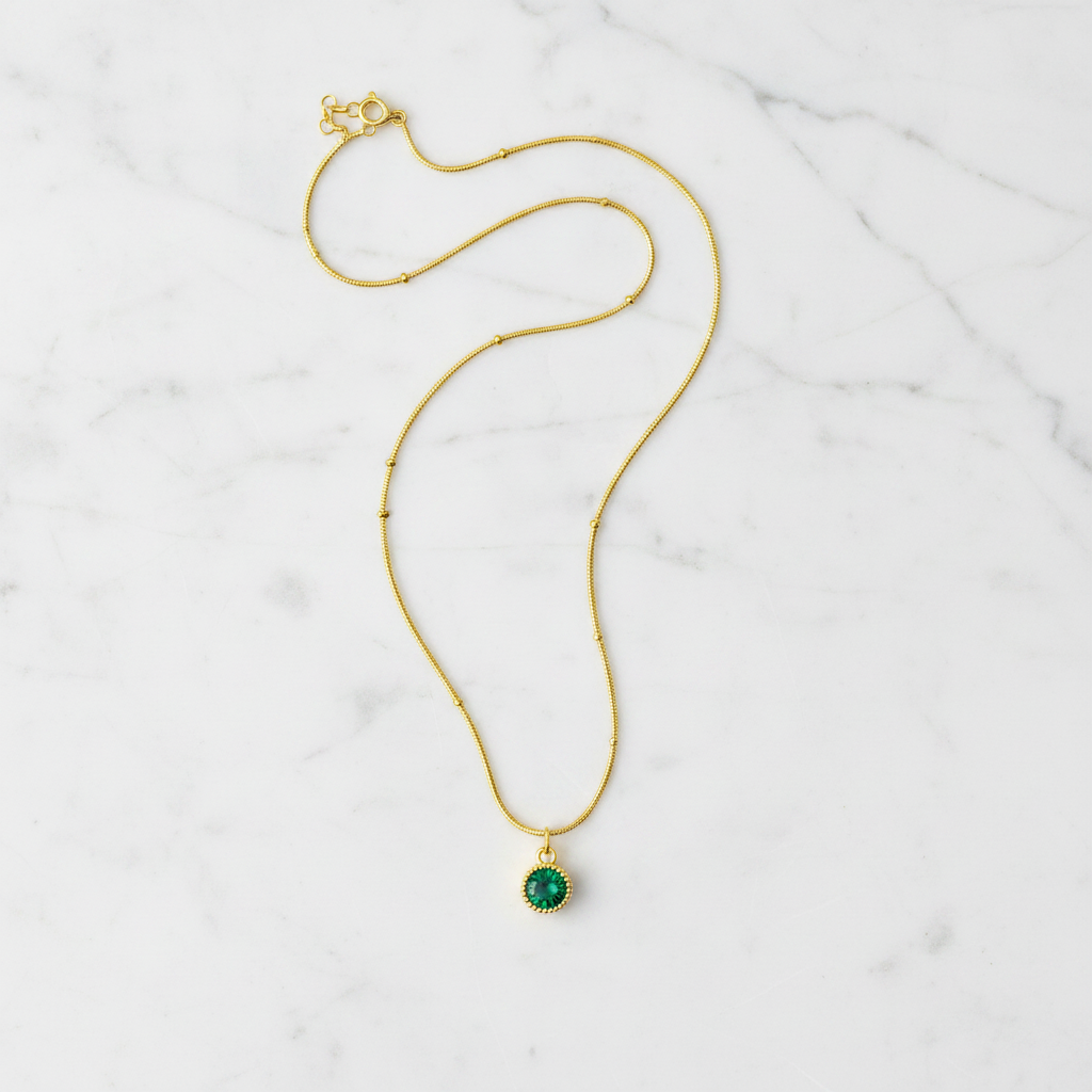 Flat lay — white marble