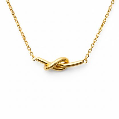 Gold knot macro detail