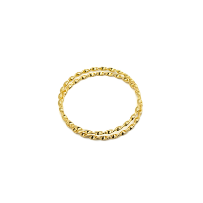 Gold Twisted Rope Bangle Set - Listing Image