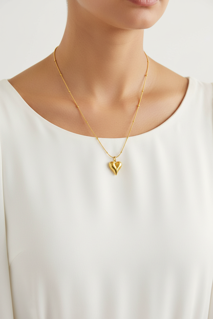 Heart Glow Pendant with Dress - True Design