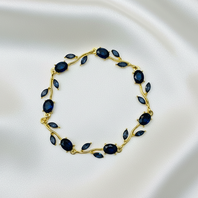 Sapphire Tulip Bracelet