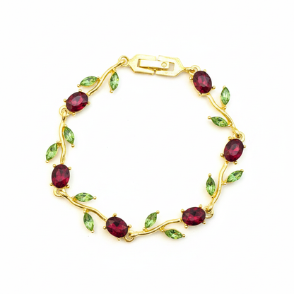 Tulip Garden Bracelet – white background product photography