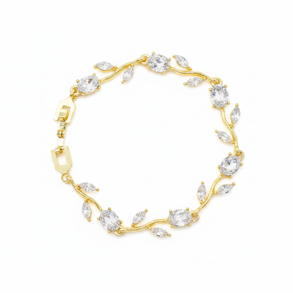 Crystal Tulip Bracelet – white background product photography
