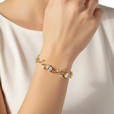 Crystal Tulip Bracelet